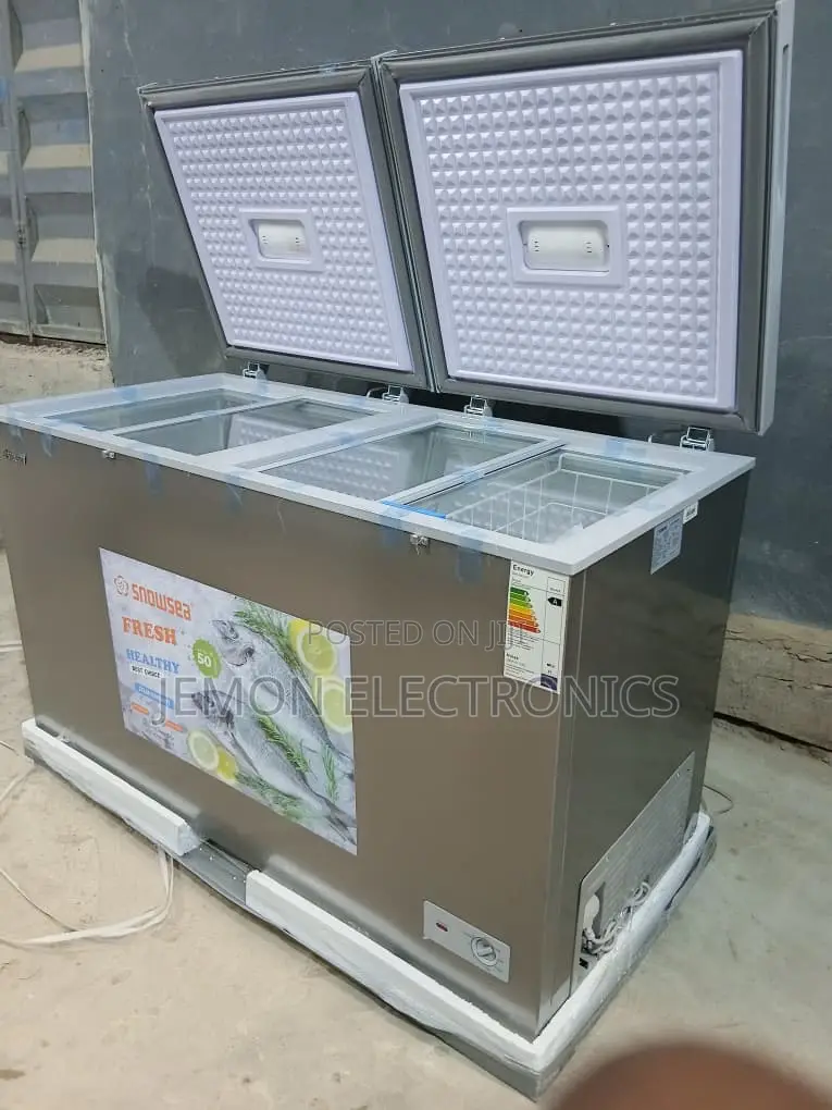 400l Double Door Chest Freezer – Fast Cooling Large Storage