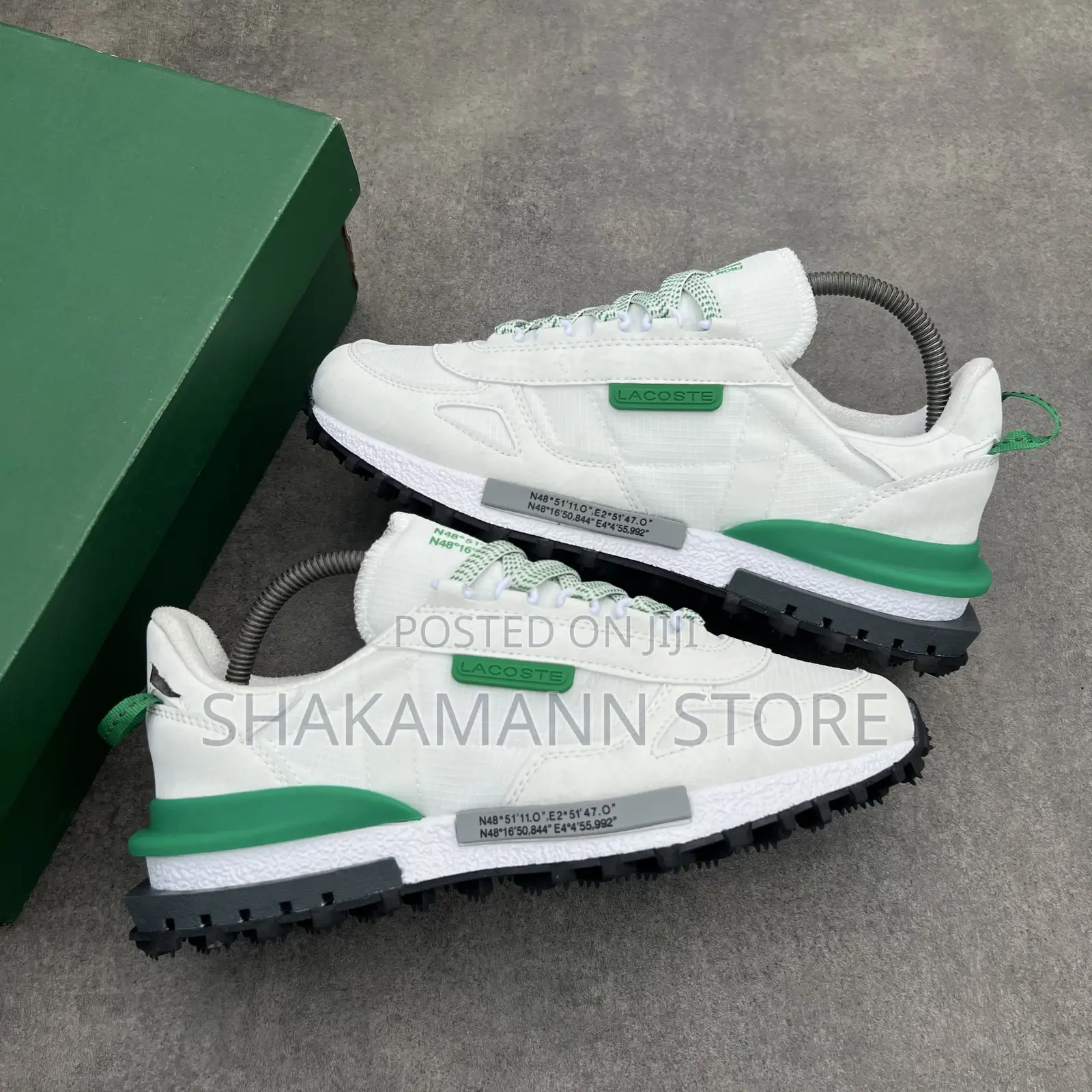 Original White Lacoste Runner