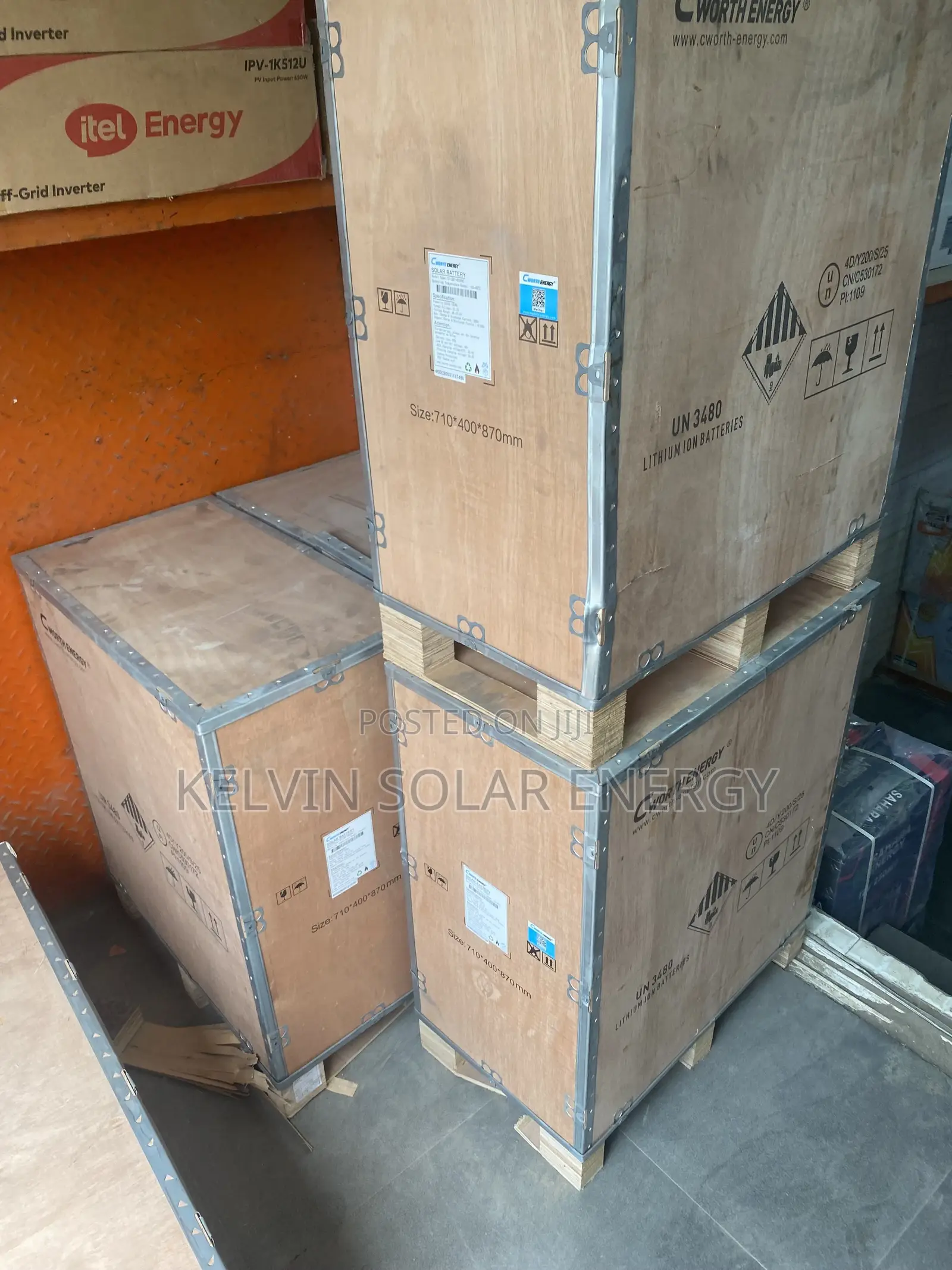 Cworth 15kwh 48v Lithium Ion Battery – Heavy Duty Backup for Home