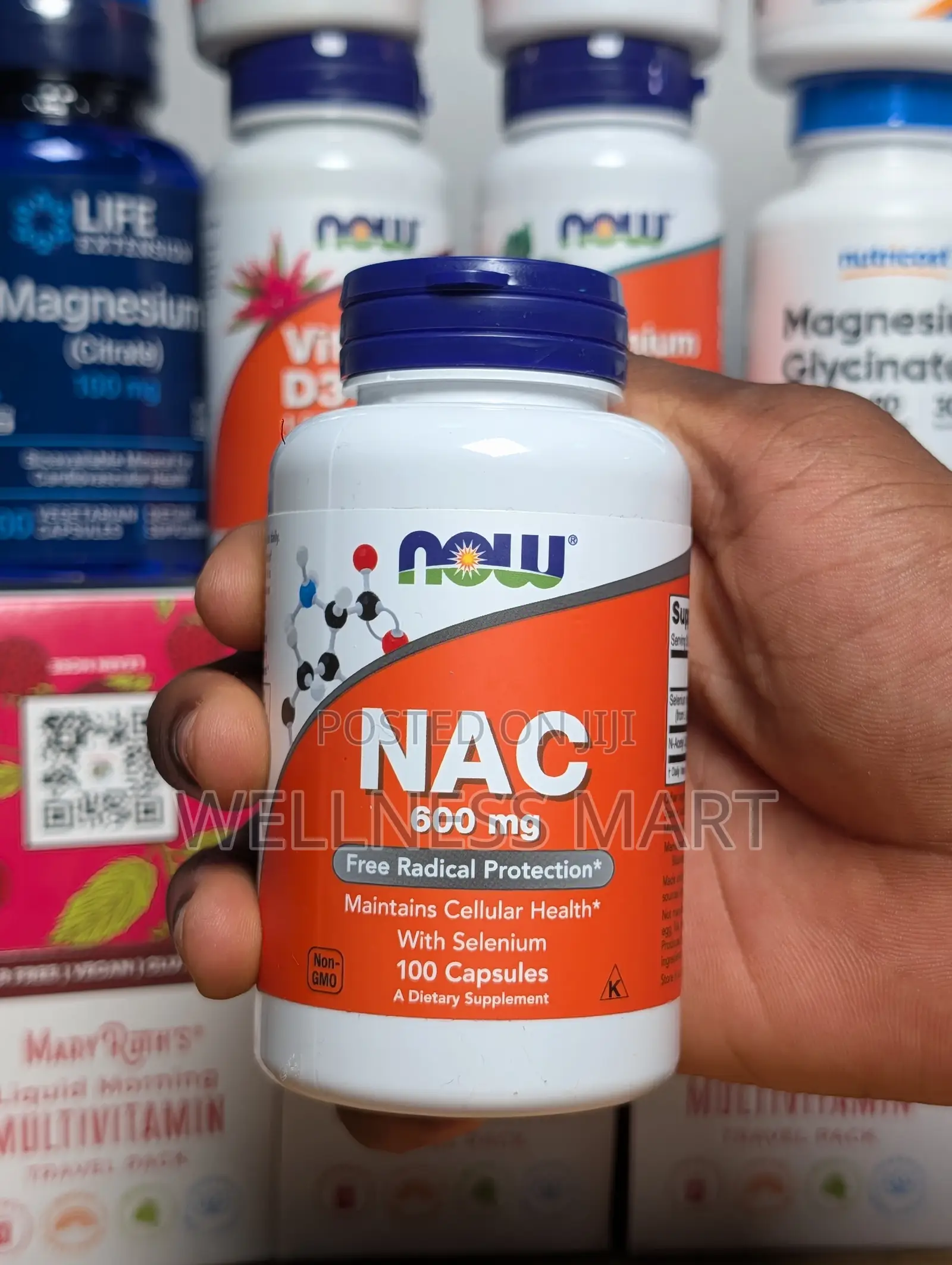 Now Foods Nac 600mg | Glutathione Boost | Liver Lung | Usa | Lagos