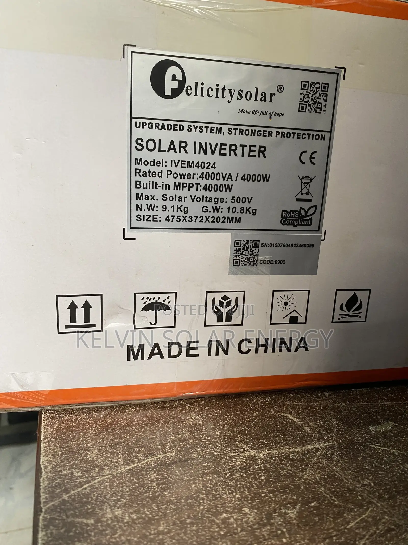 4.2kva Hybrid Inverter – Solar + Nepa + Battery, All in One