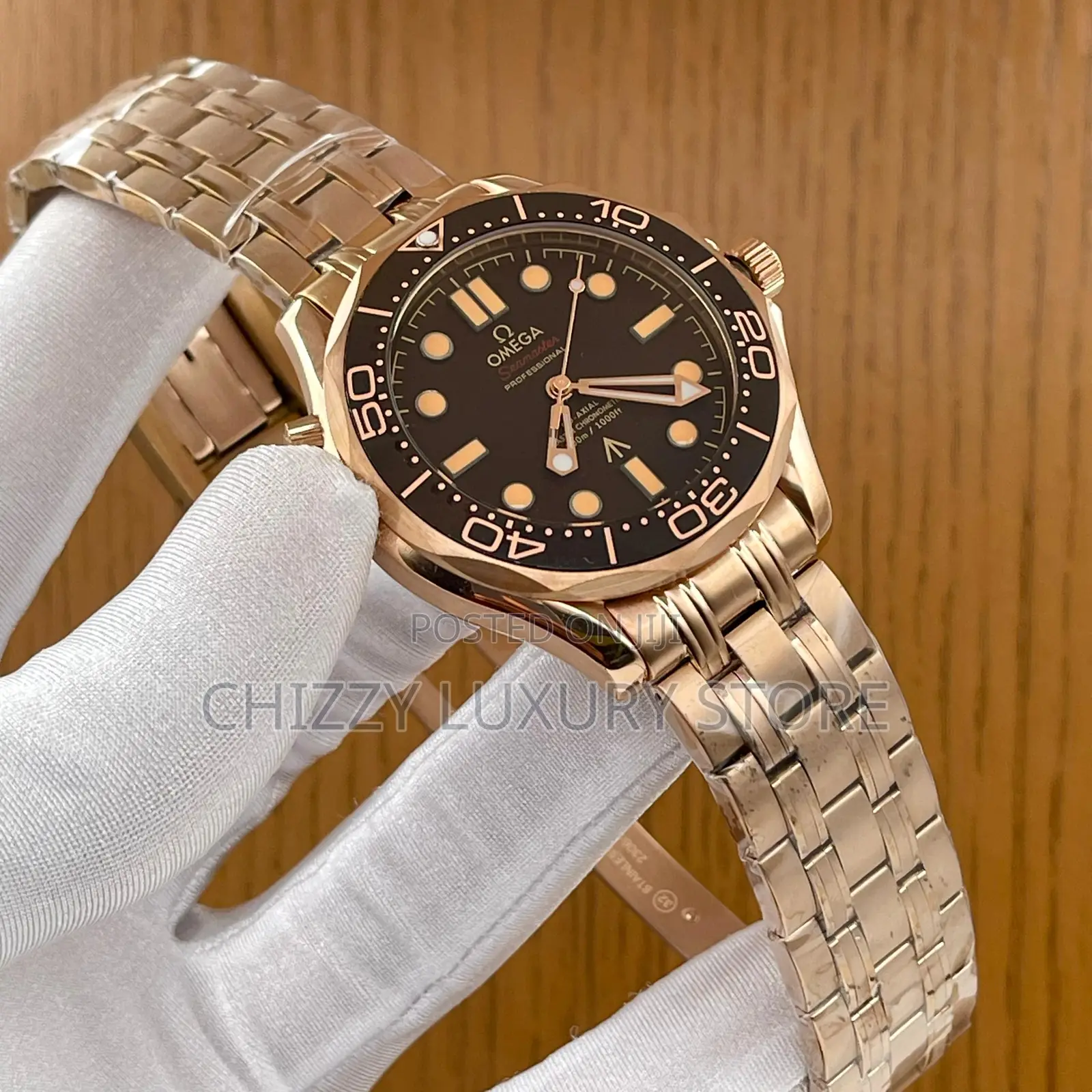 Omage Speed Master Quality Luxury Men Automatic Engine Wristwatch