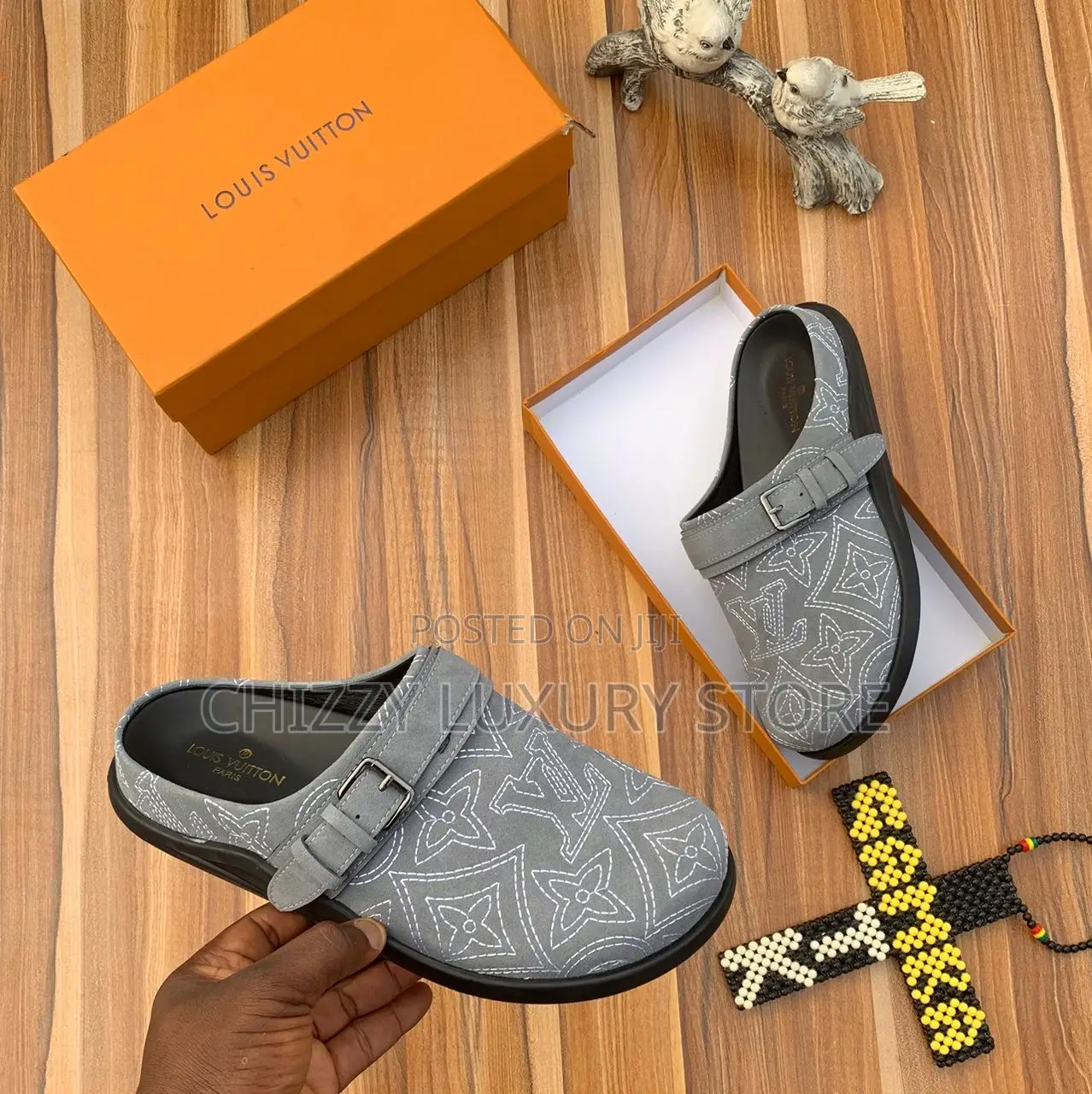 Louis Vuitton Quality Luxury Men Half Shoe