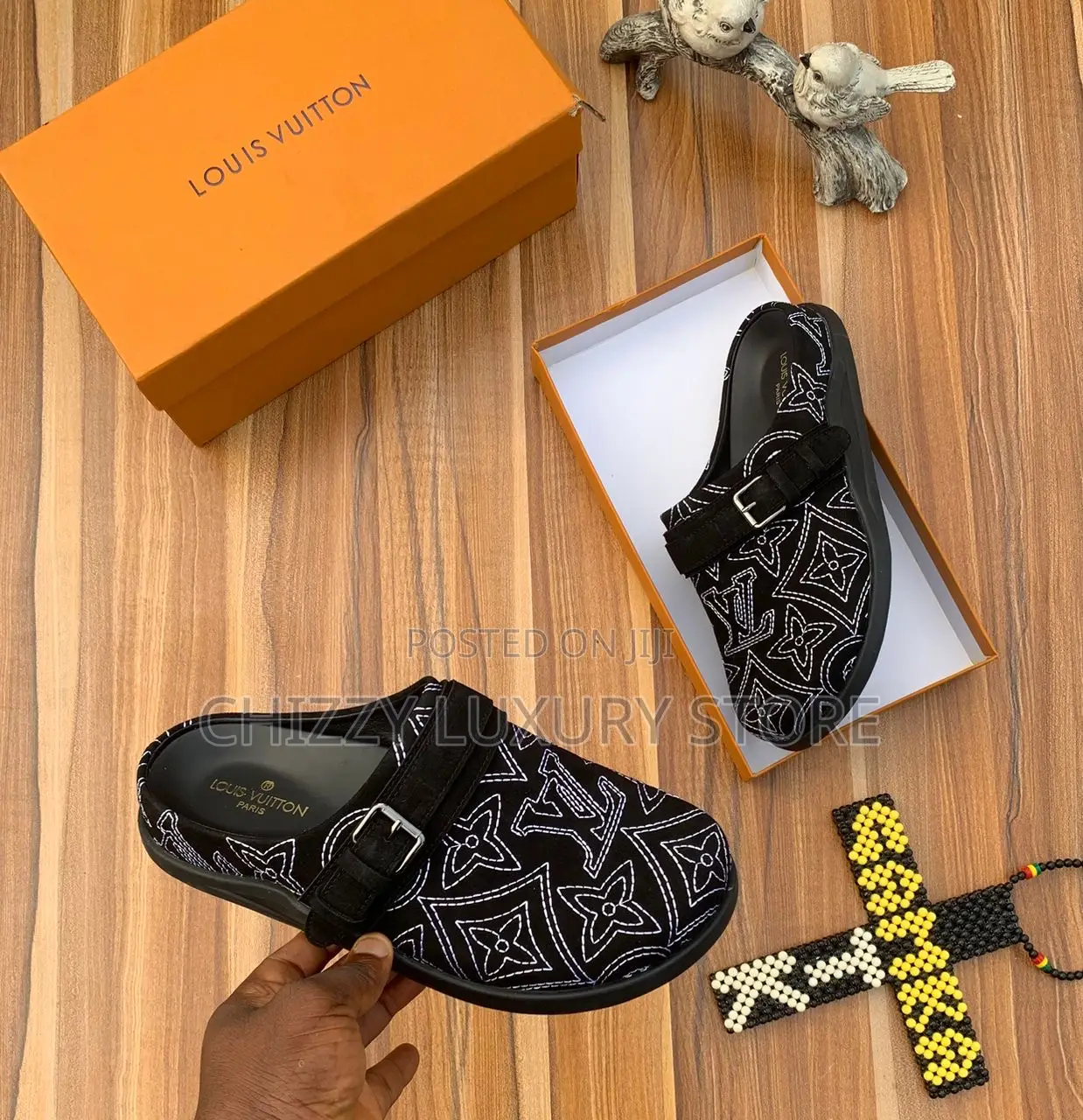Louis Vuitton Quality Luxury Men Half Shoe