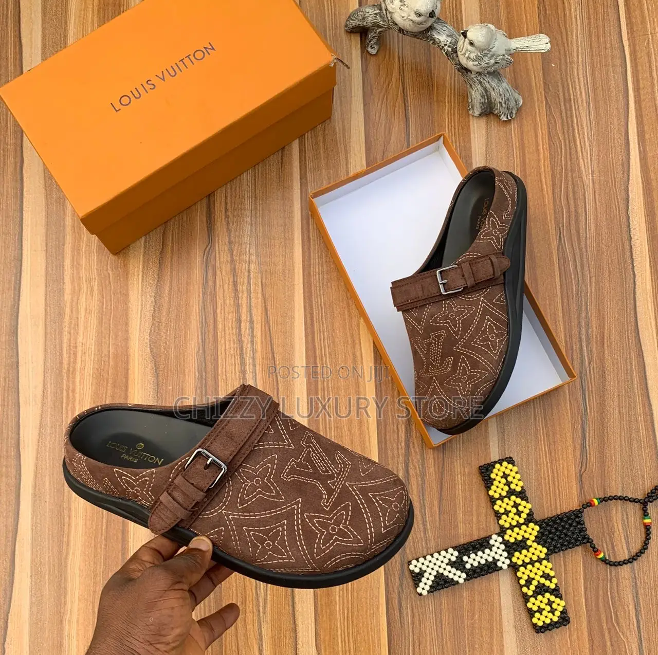Louis Vuitton Quality Luxury Men Half Shoe