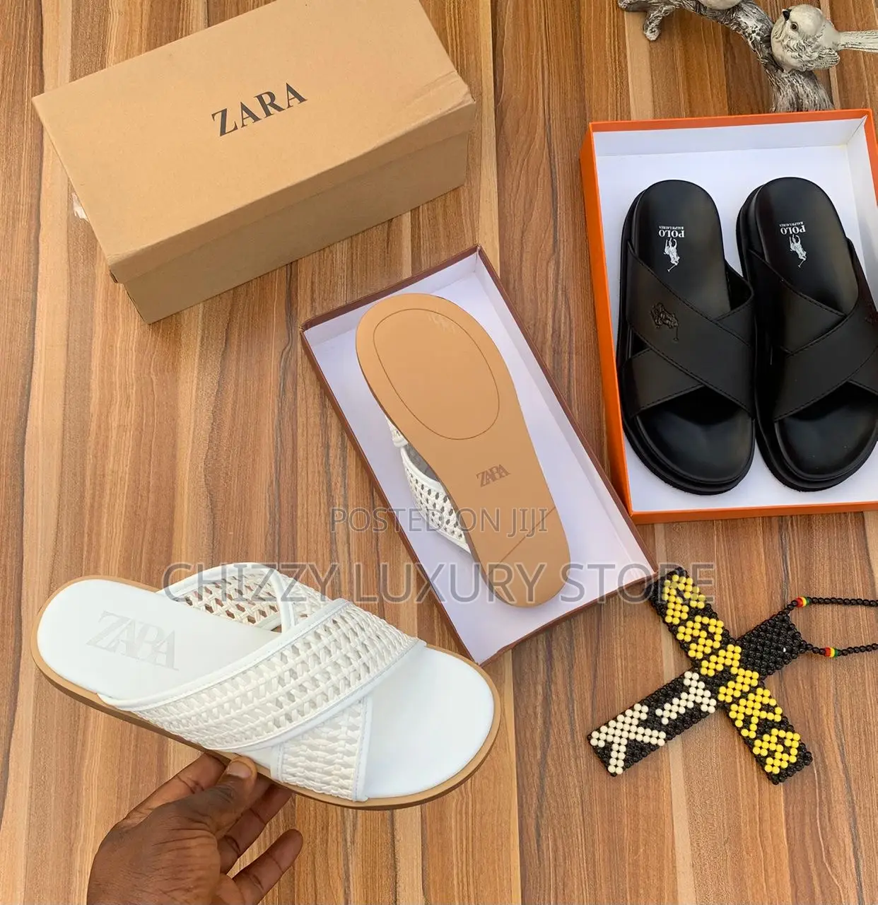 Zara Quality Luxury Men Slippers