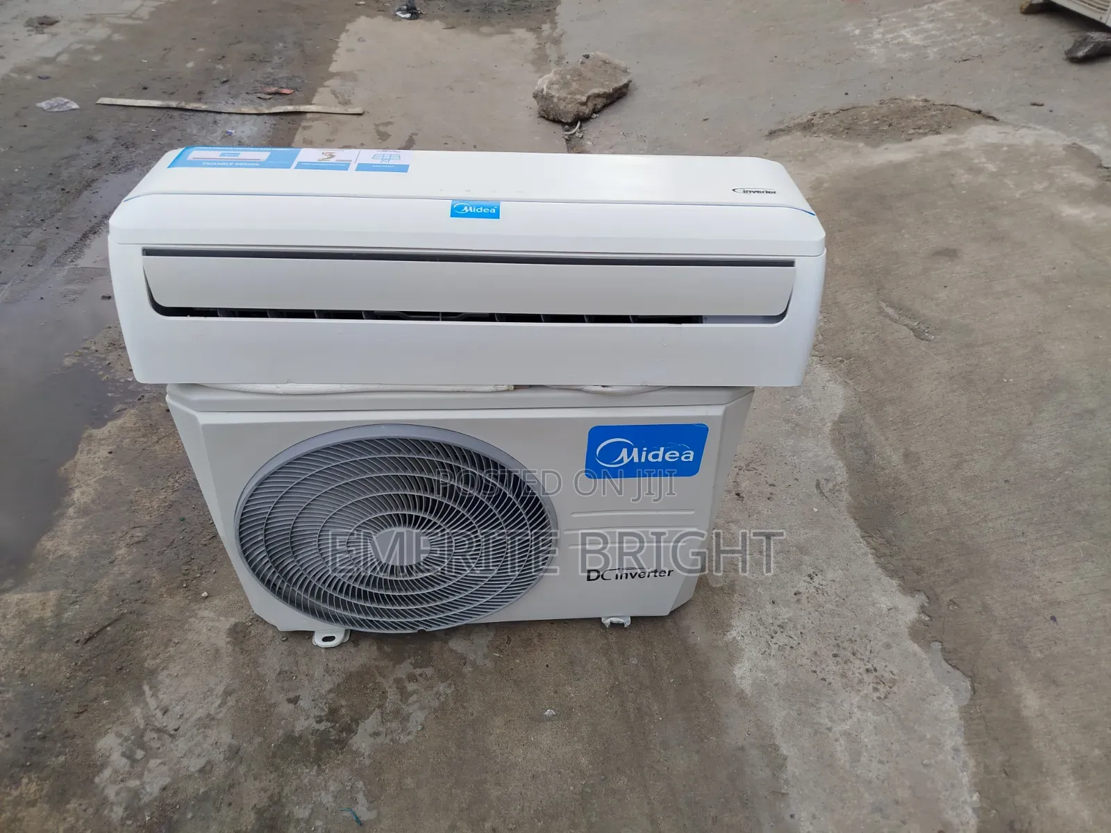 Midea Inverter 1.5 Hp Working and Cooling Very Very Ok