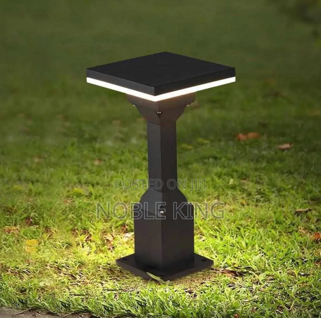 New Style Waterproof Led Garden Lawn Lamp Modern Aluminum Pillar