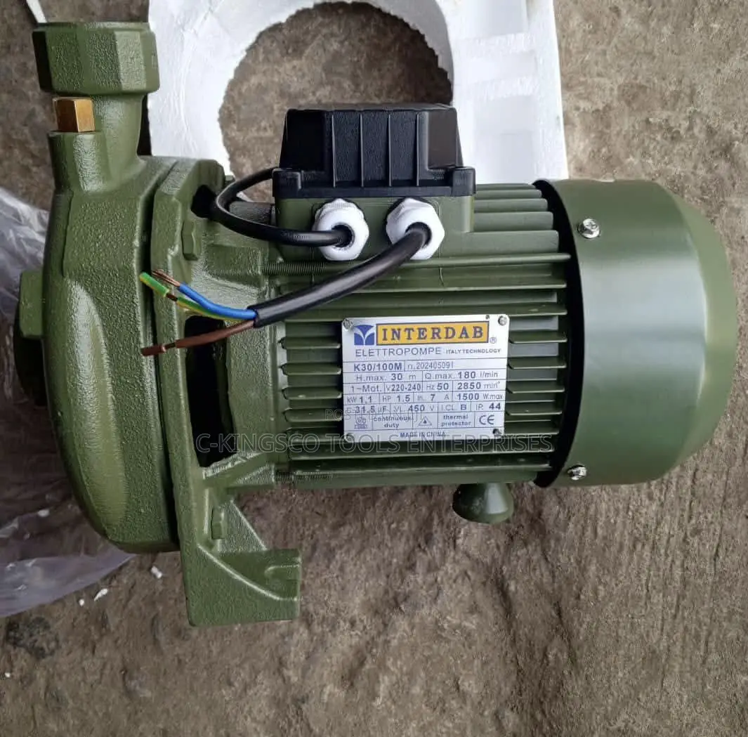 Interdab /100m Centrifugal Surface Water Pump