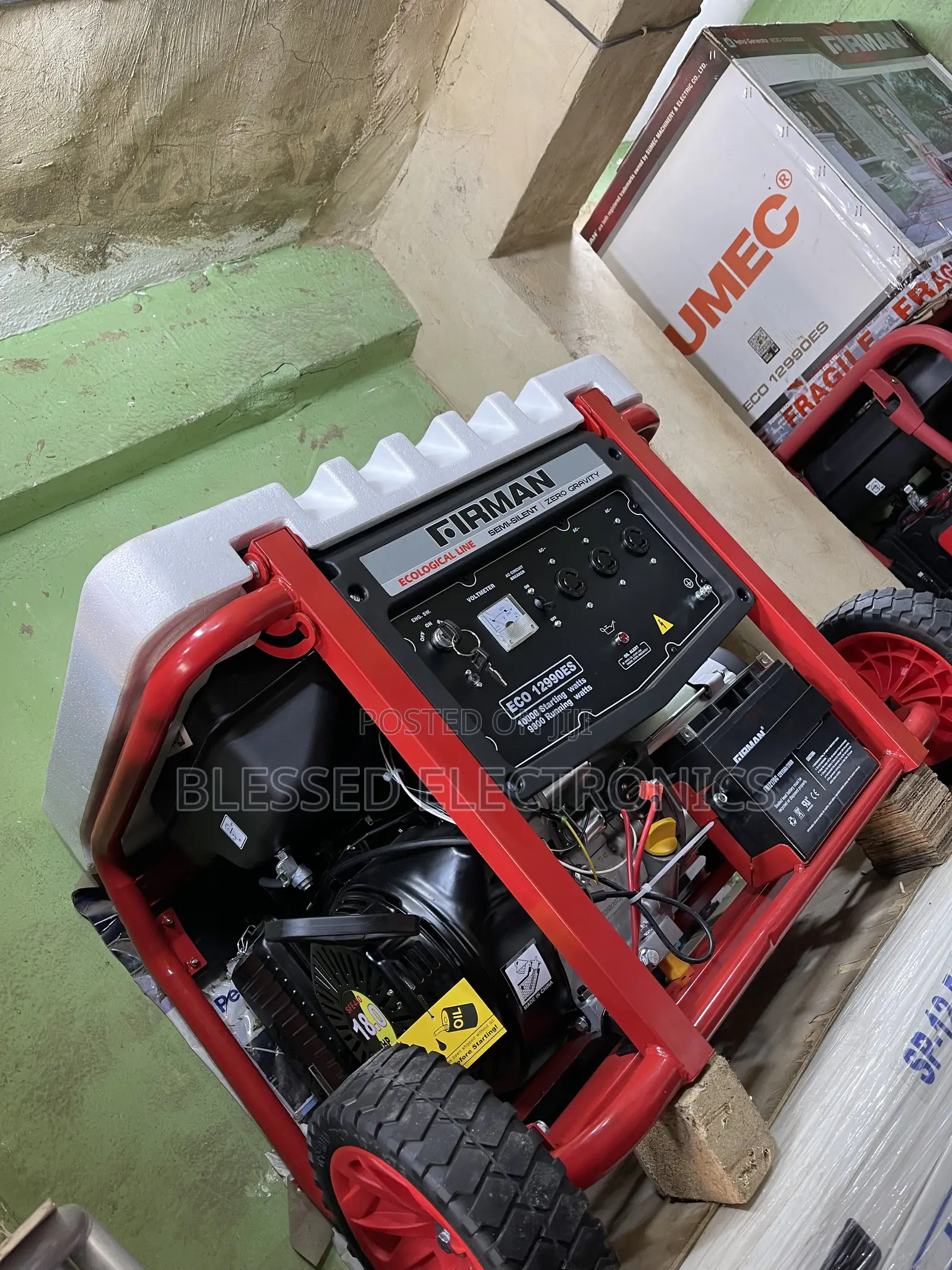 Firman Petro 10kva Generator 100% Original and 100% Copper Wire