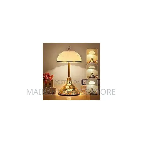 Gold-Toned Rechargeable Led Desk Lamp Ts