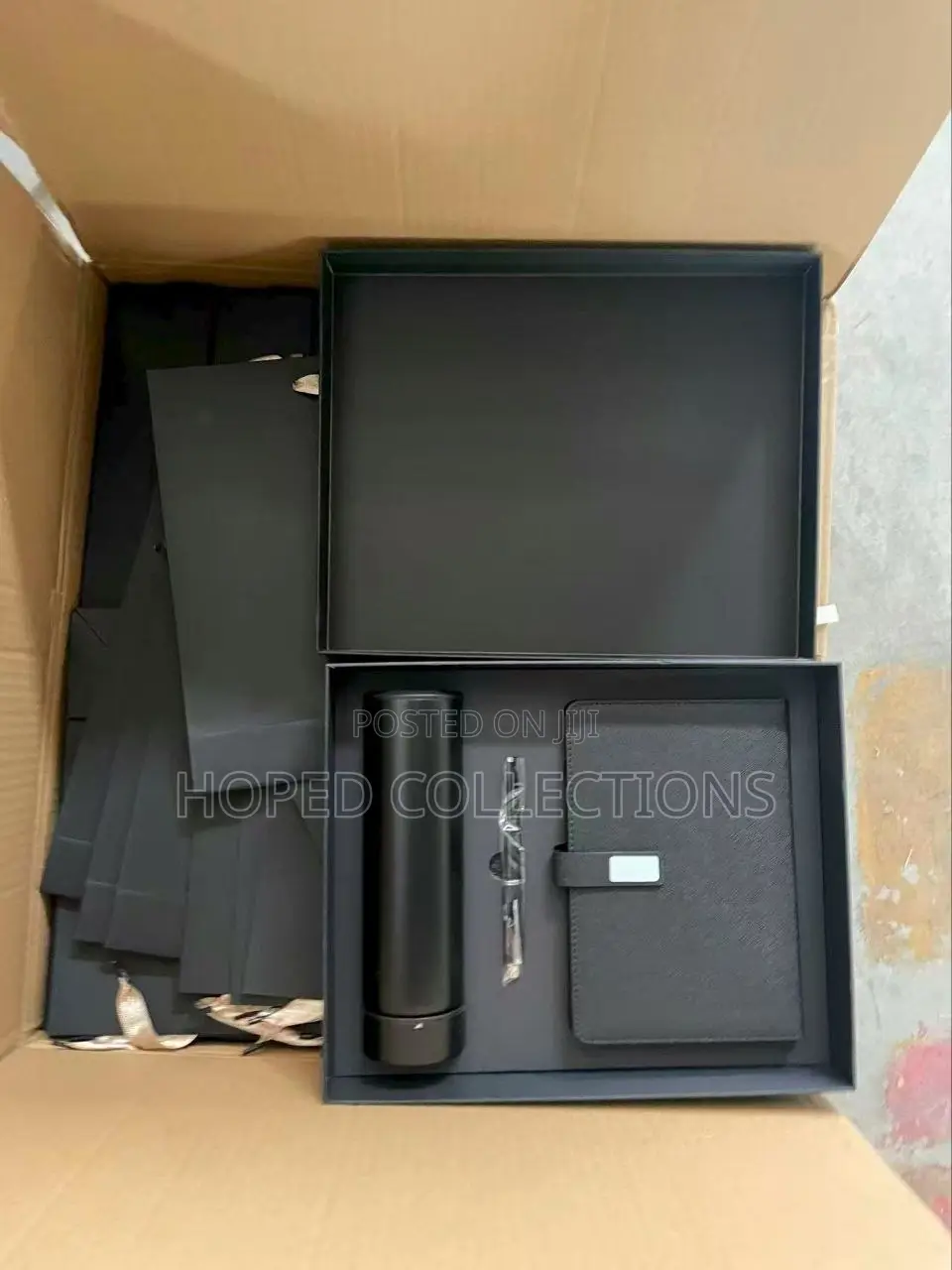 Flask , Diary and Pen Gift Box