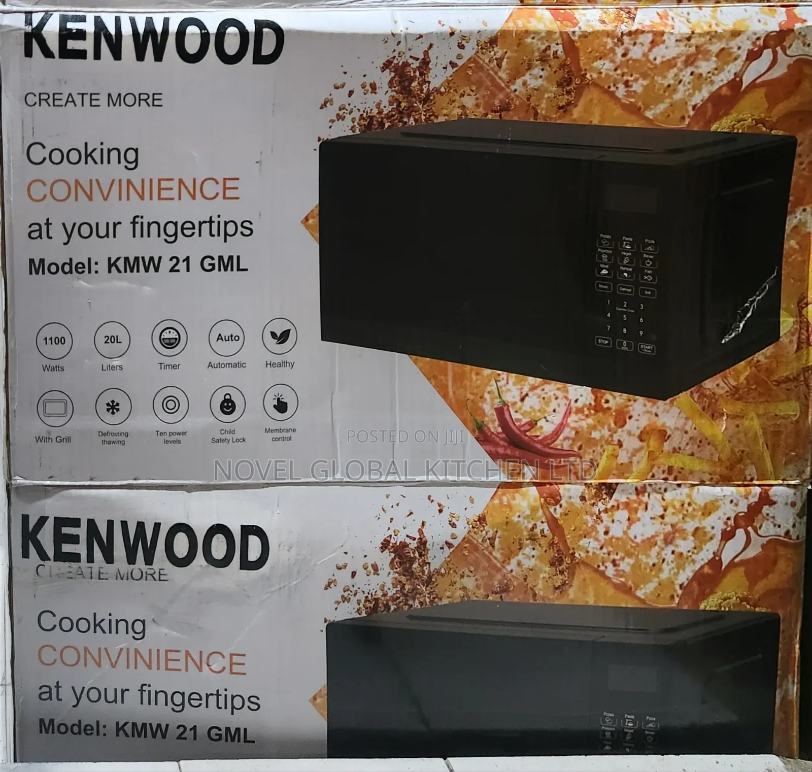 20l Kenwood Digital Microwave