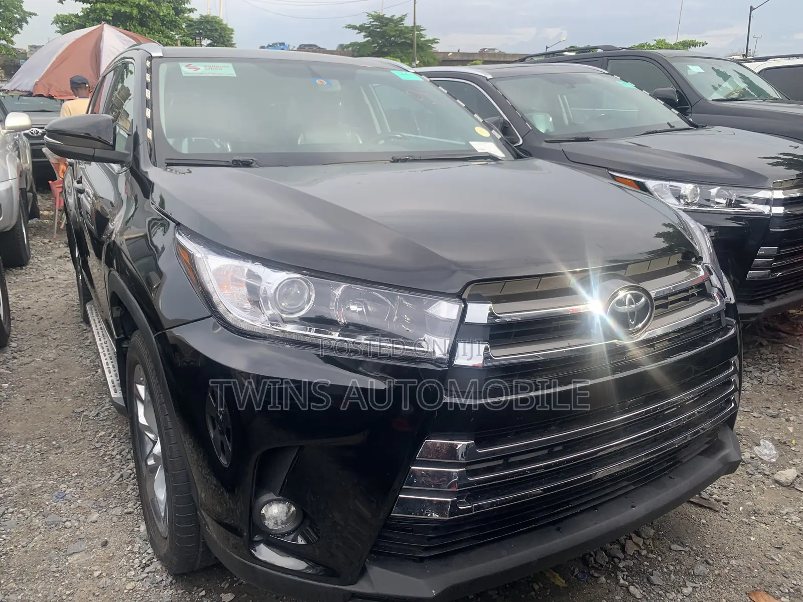 Toyota Highlander Limited V6 4x4 (3.5L 6cyl 6A) 2016 Black