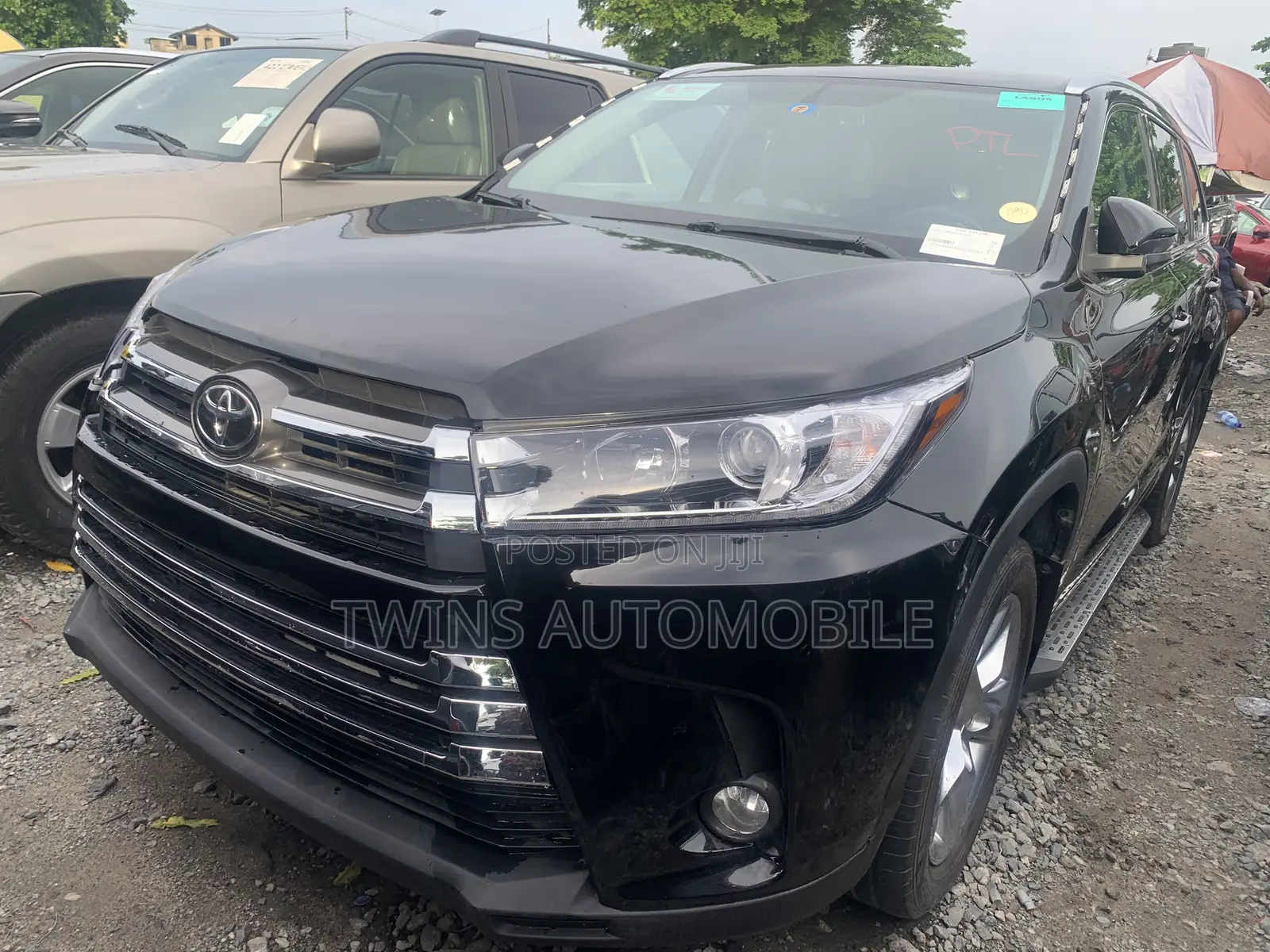 Toyota Highlander Limited V6 4x4 (3.5L 6cyl 6A) 2016 Black