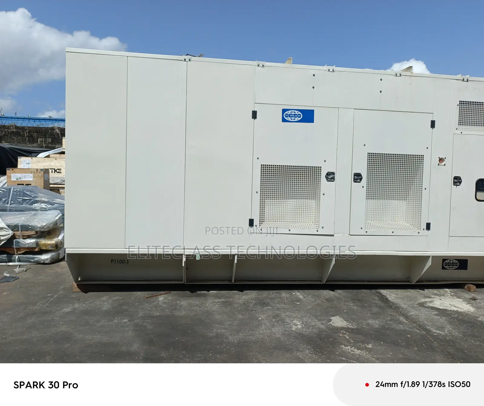 Industrial Fg Wilson 1000kva Generator