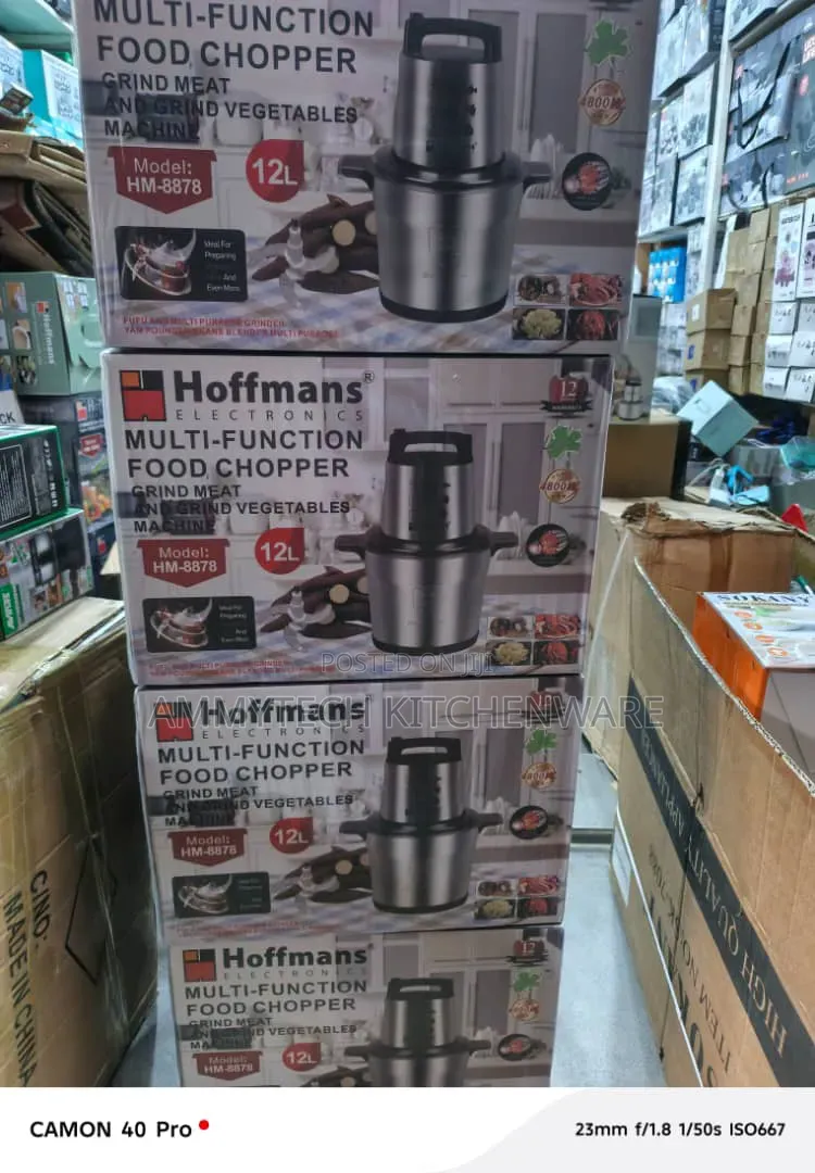 Hoffman Multifunctional Food Chopper