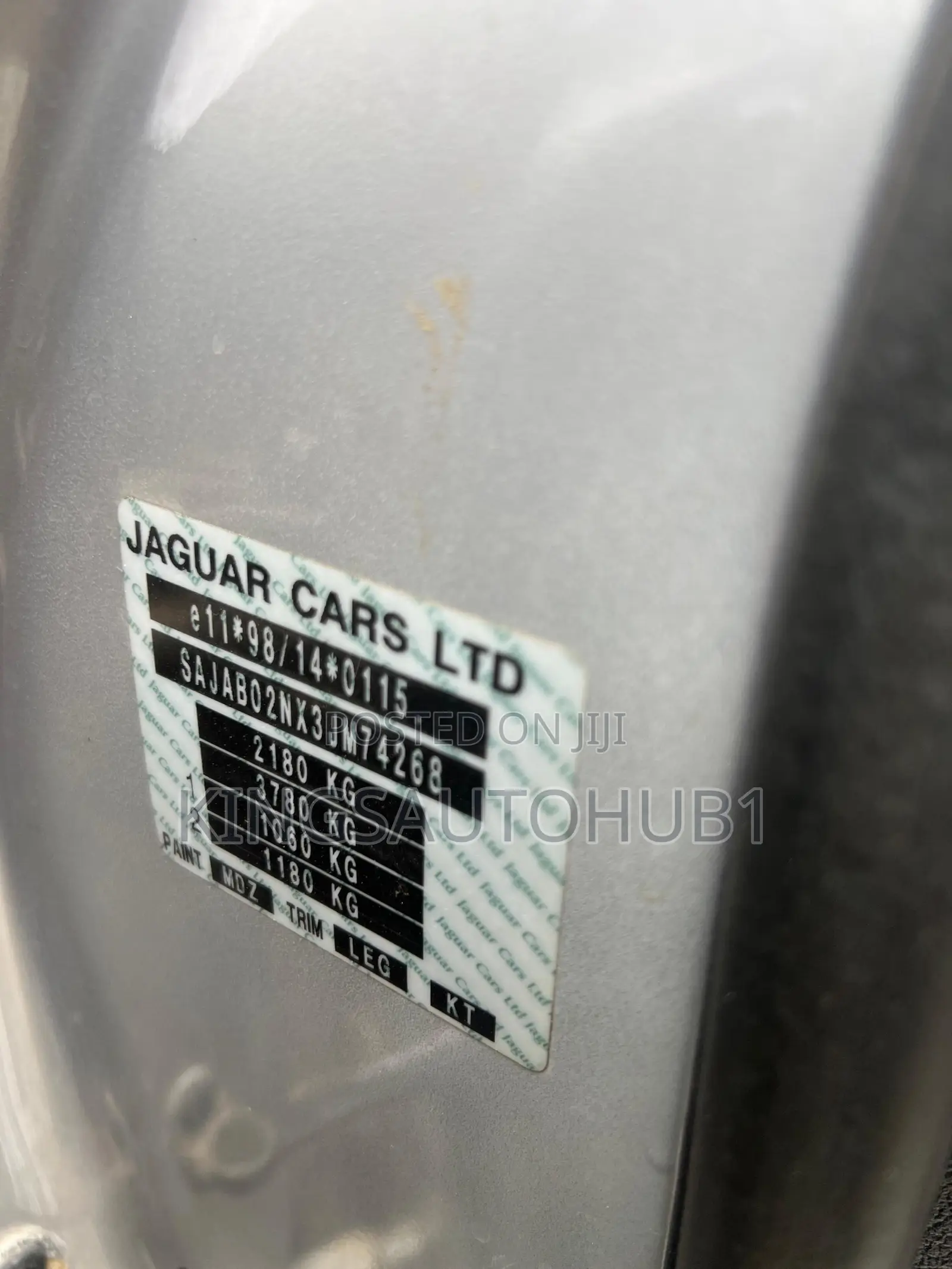 Jaguar S-Type 2005 Silver