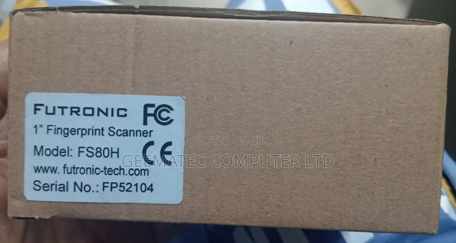 Futronic Fingerprint Scanner Fs80h