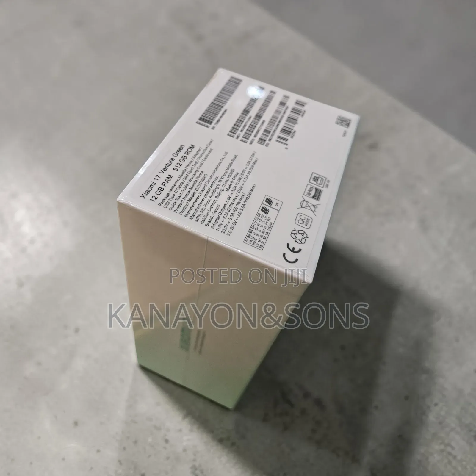 New Xiaomi 17 512 GB Green