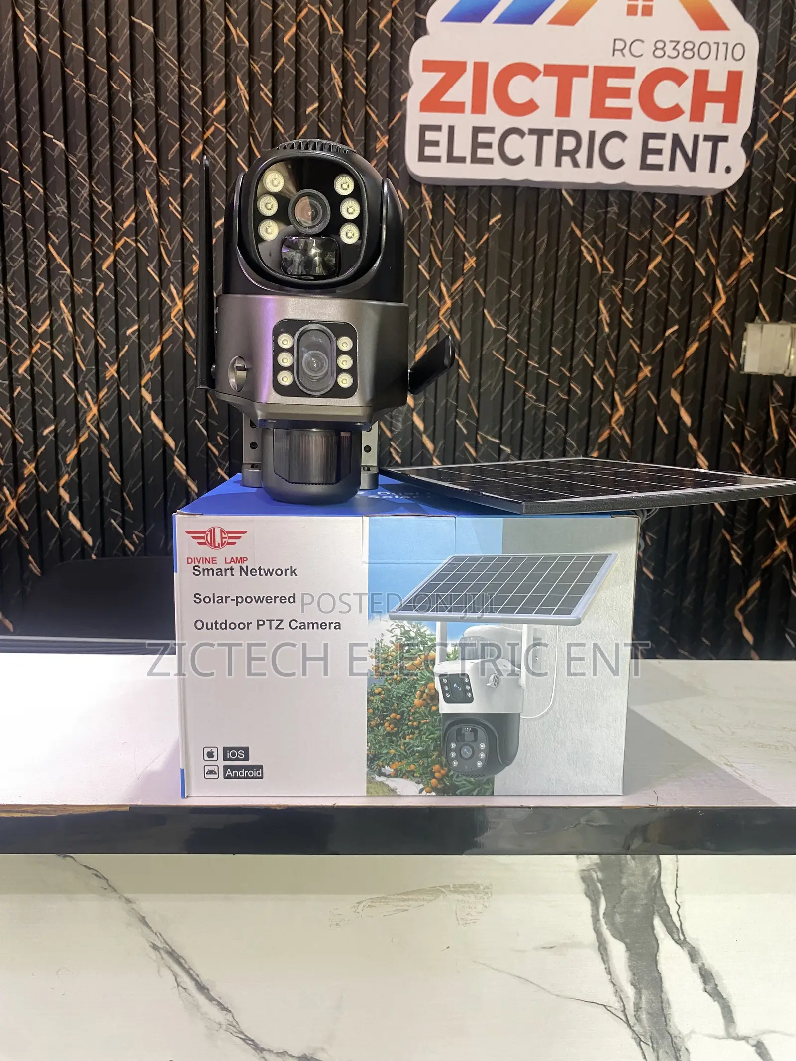 PTZ Wifi Camera Dual Lens