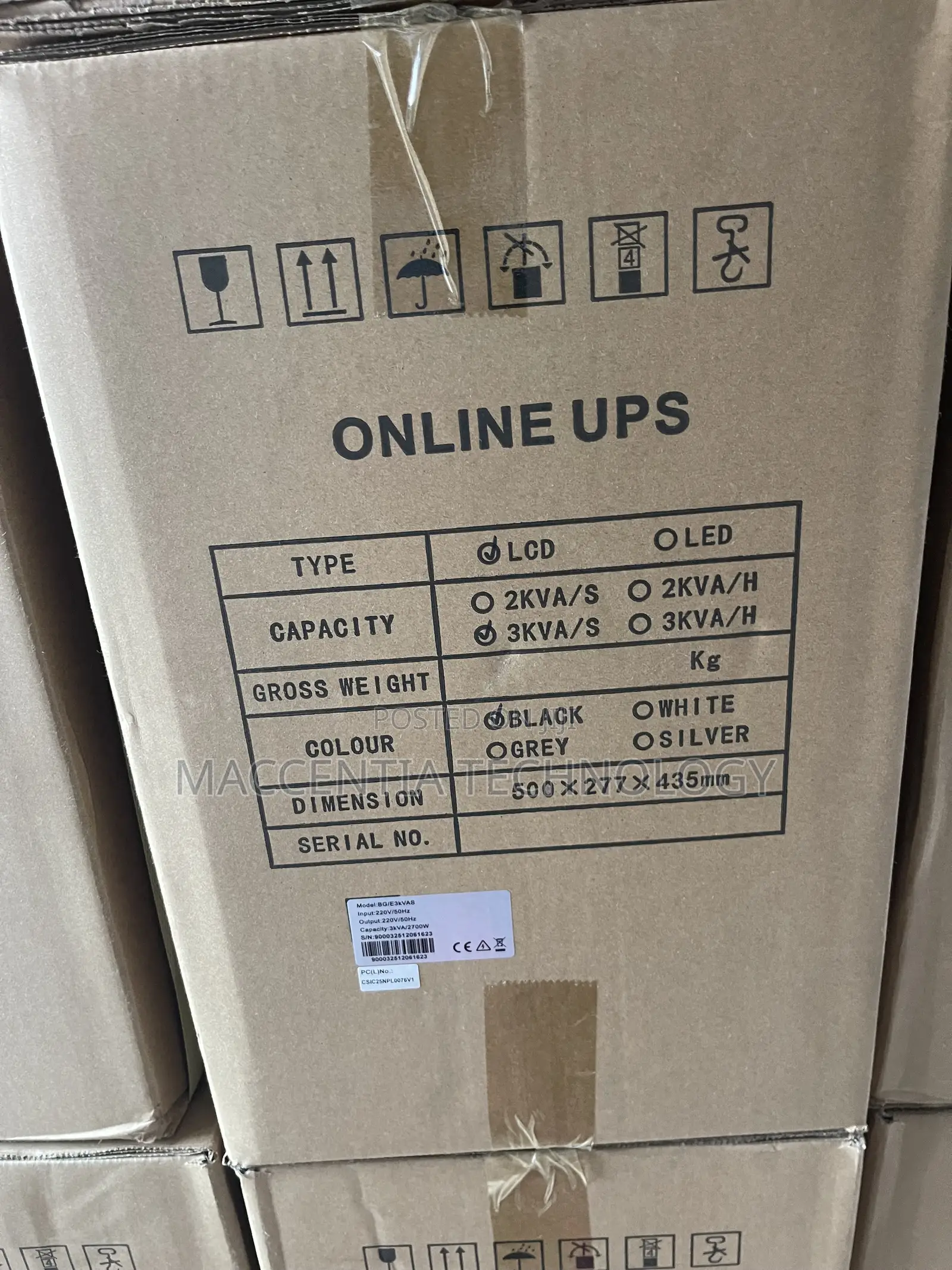 Blue Gate 3kva Online Ups 2700w