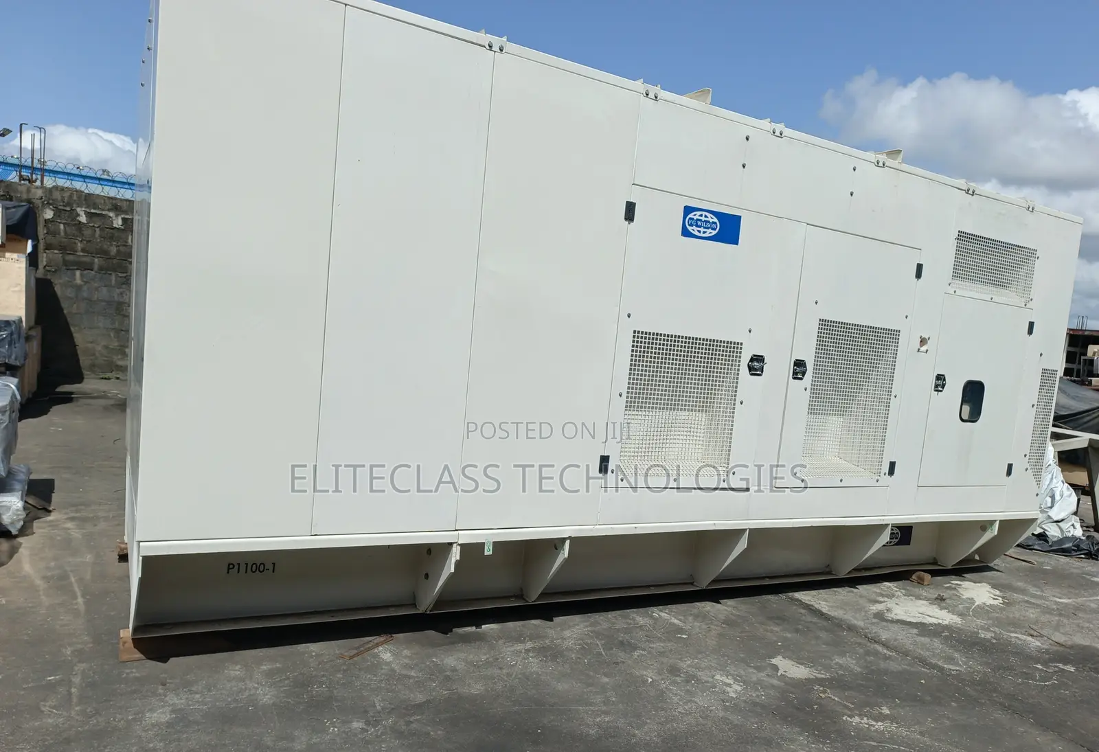Clean Fg Wilson 1000kva Generator Set