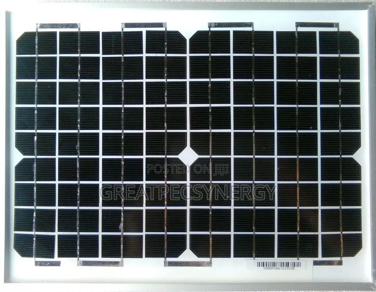 Solar Panel 2000ma With 9w And 6v
