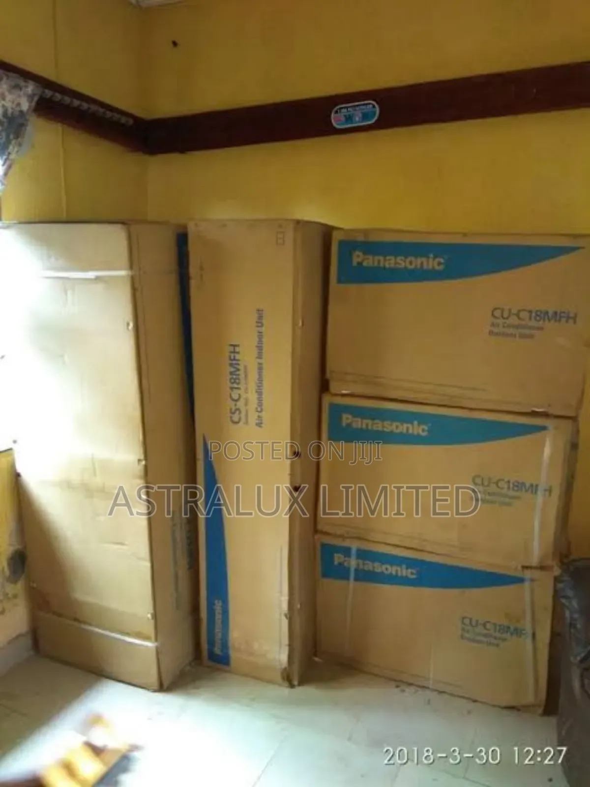 Panasonic 2hp Floor Standing Ac Cs-C18mfh/Cu-C18mfh