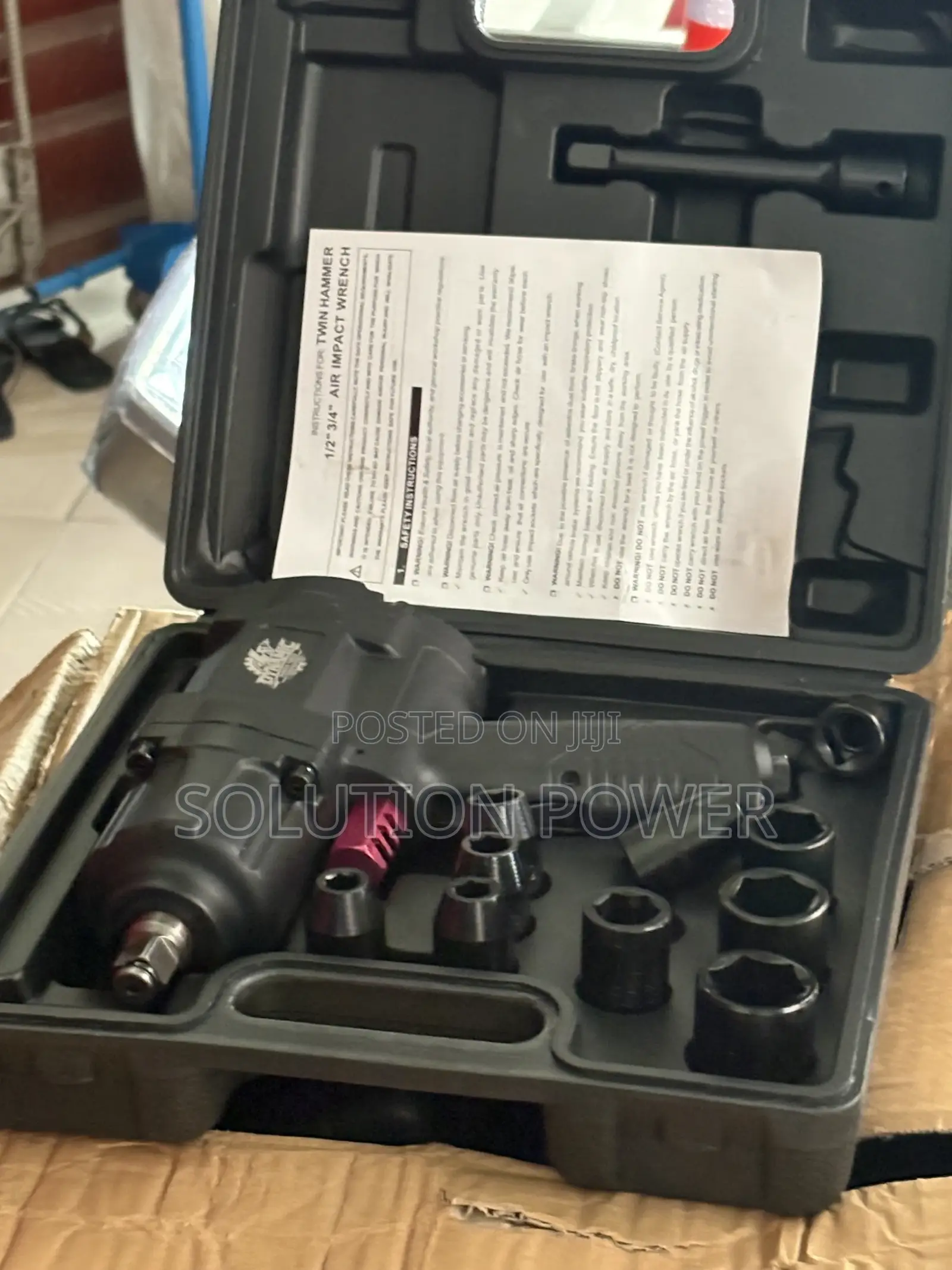 1/2"3/4” Air Impact Wrench 1200nm