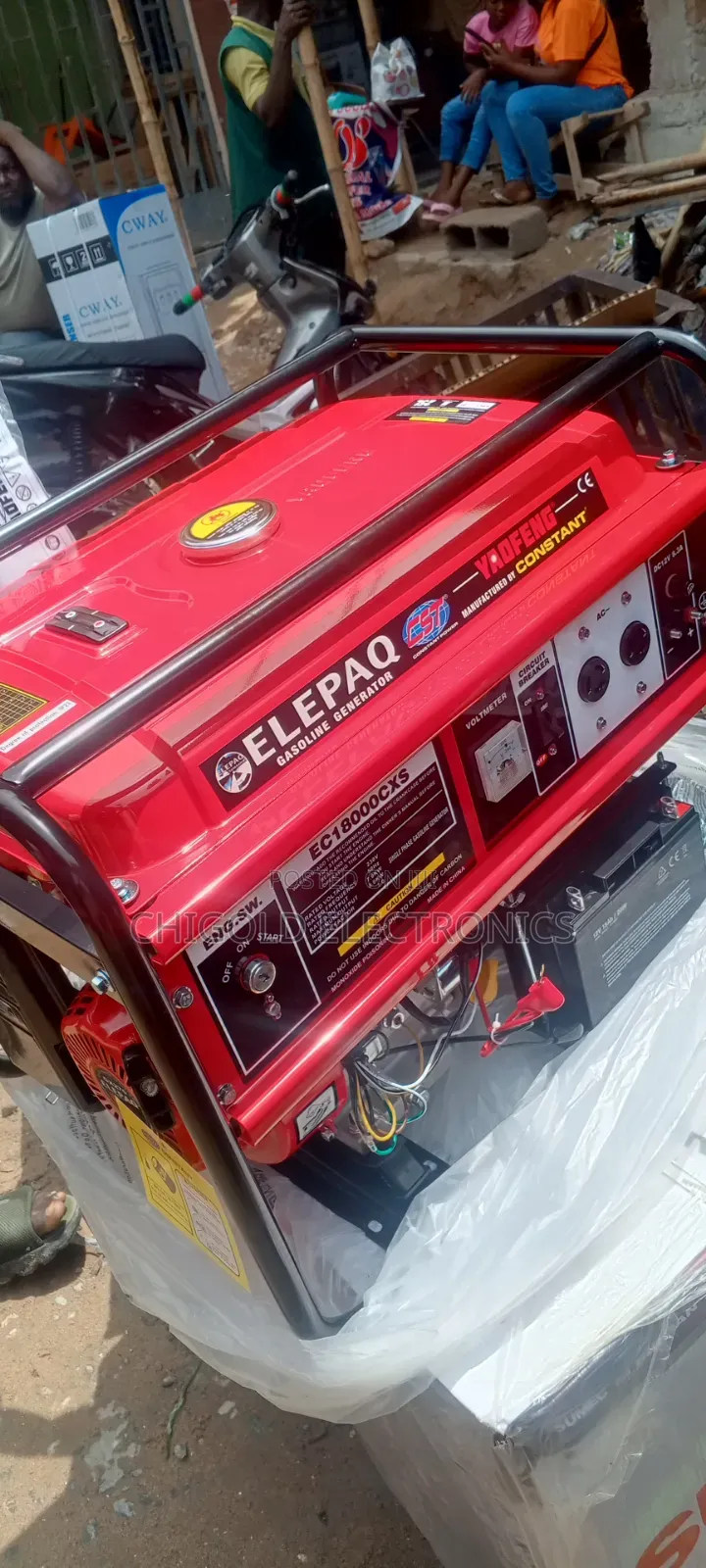 Original Elepaq Constant Generator 7kva 100% Copper Coil Made 18000