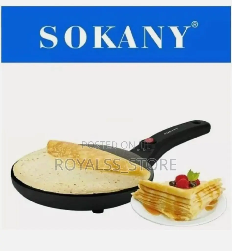 Electric Sokany Crepe Maker, Shawarma and Samosa Wrap