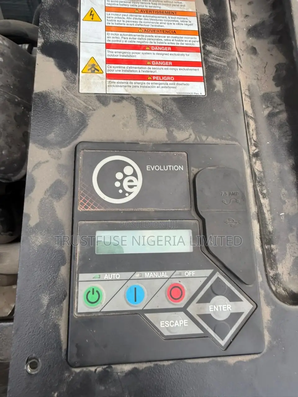 22 Kva Gas CNG / LNG Soundproof Generator Super Portable
