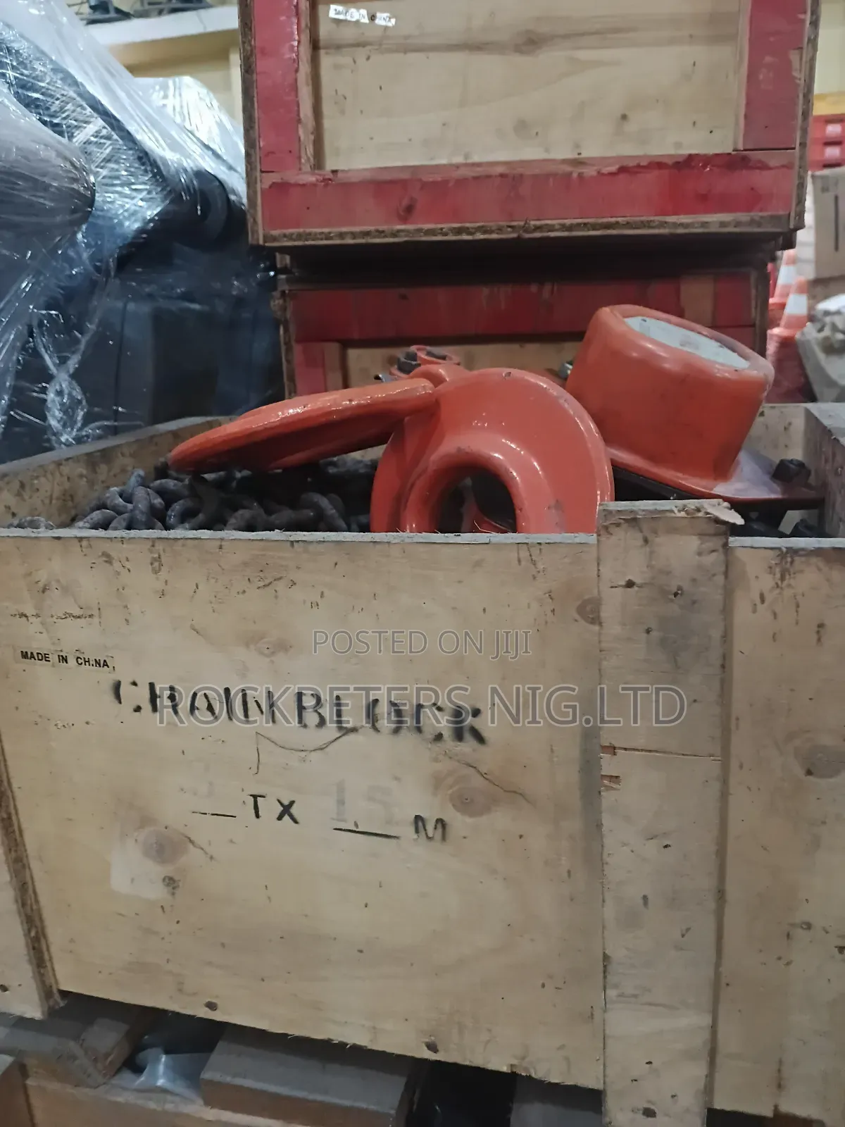 3 Ton Chain Block ( 15m Lifting Height))