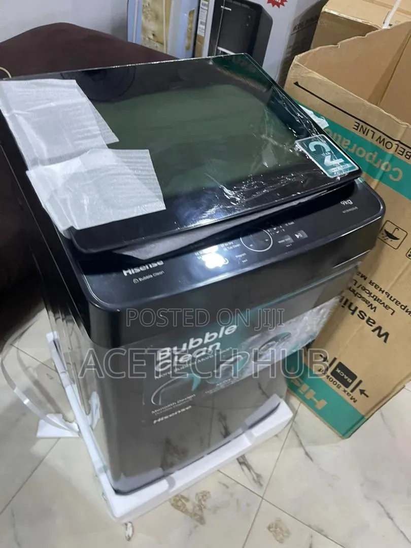 Hisense 9kg Top Load Washer – Powerful Spin Performance