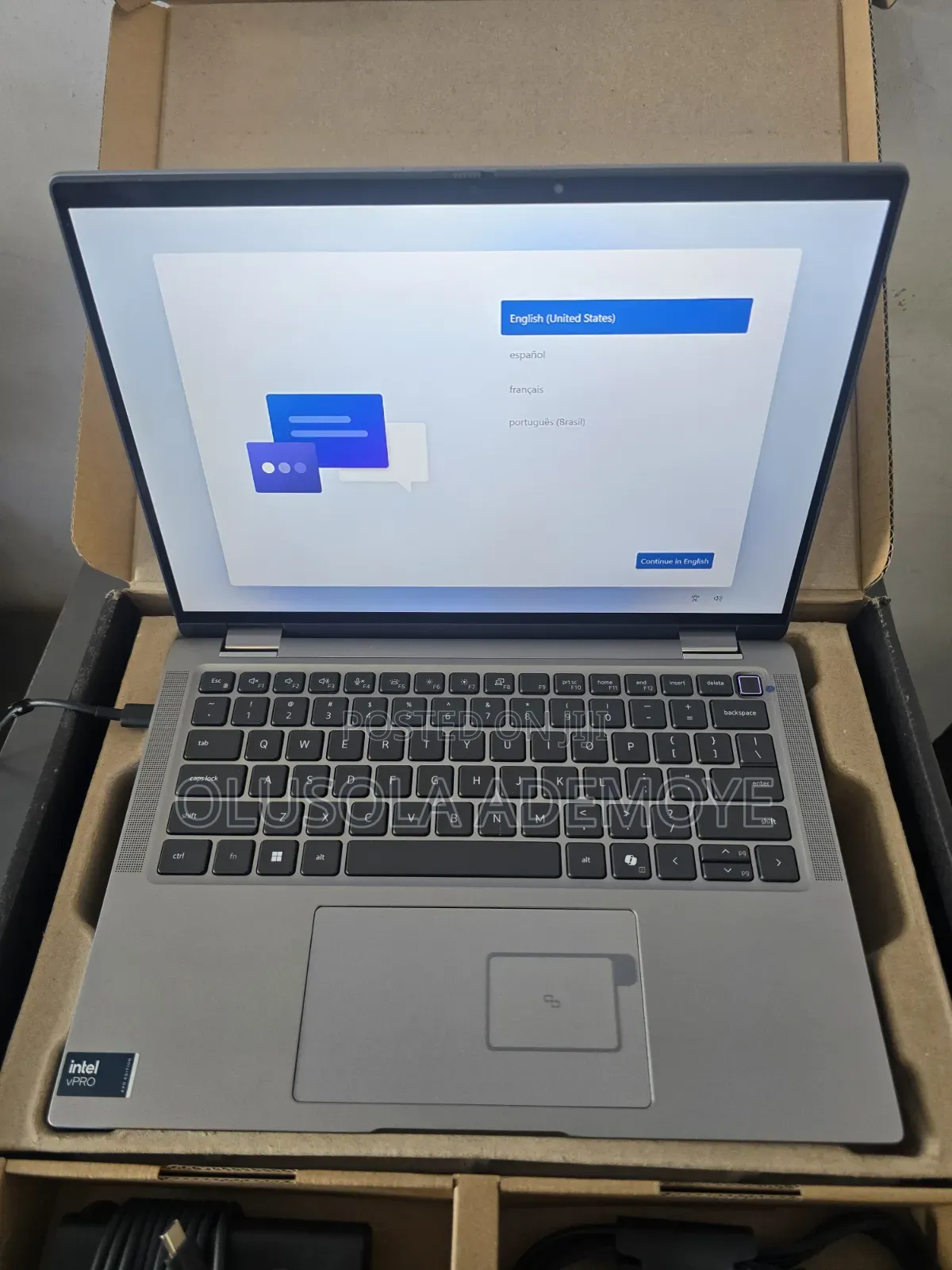 New Laptop Dell Latitude 7450 32GB Intel Core Ultra 7 SSD 512GB