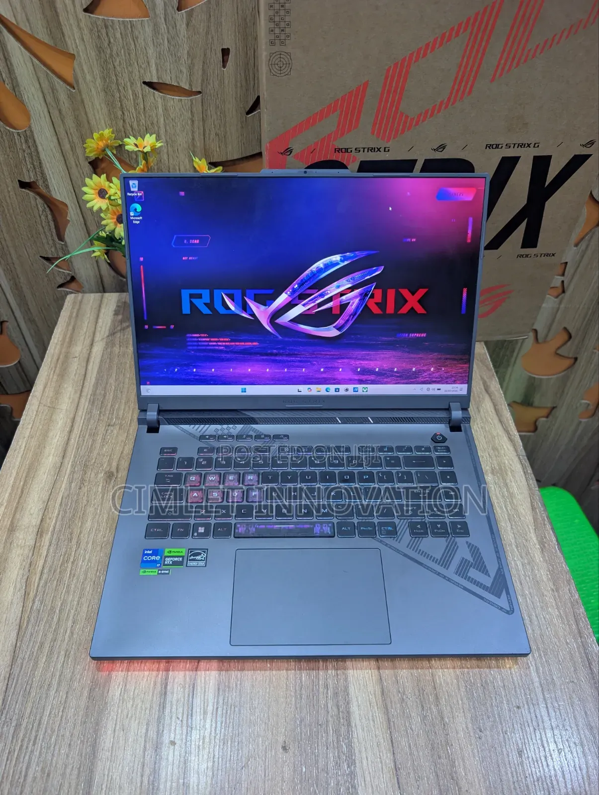 Laptop Asus ROG Strix G16 G614 16GB Intel Core i7 SSD 1T
