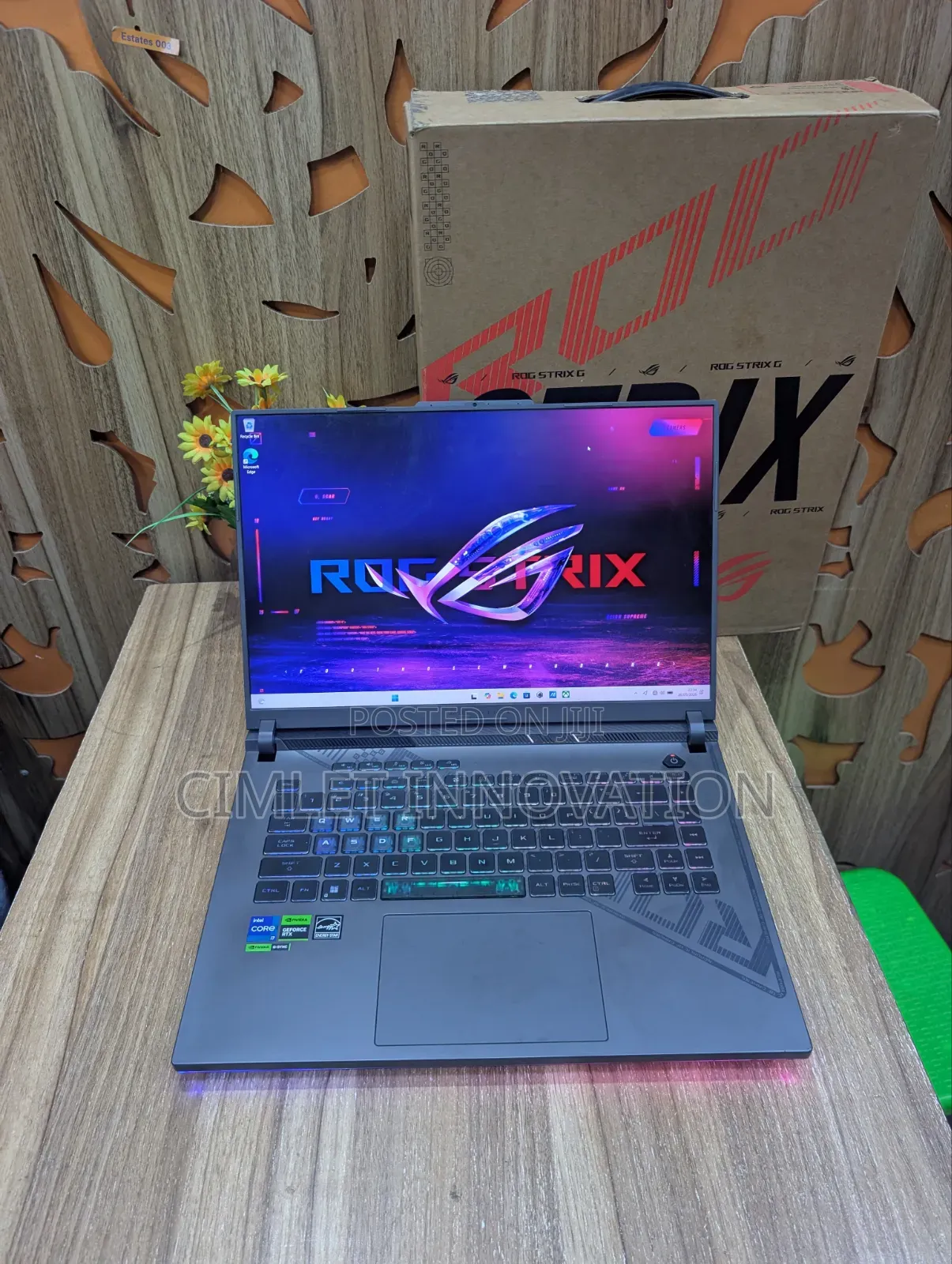 Laptop Asus ROG Strix G16 G614 16GB Intel Core i7 SSD 1T