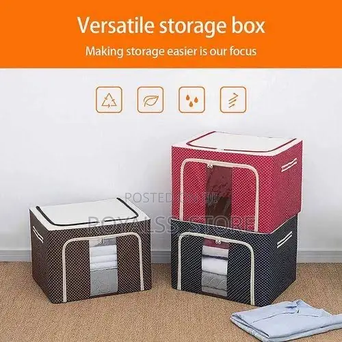 100liters Clothes and Beddings Storage Box With Zip