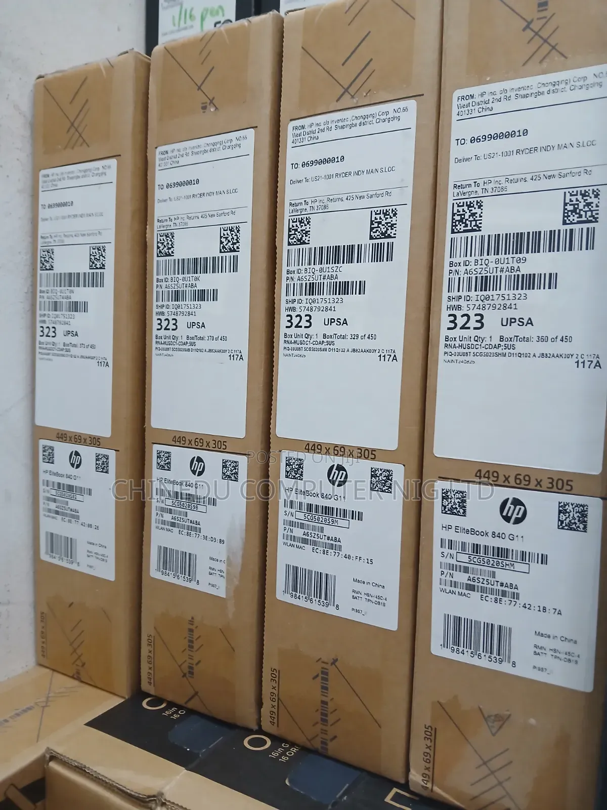 New Laptop HP EliteBook 840 G11 16GB Intel Core Ultra 7 SSD 512GB