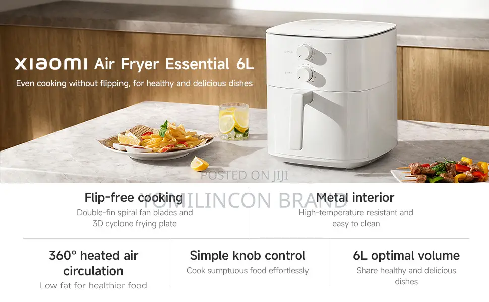 Xiaomi Air Fryer Essential 6l-White