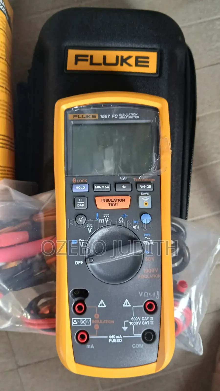Fluke 1587 Fc Insulation Tester 1kva