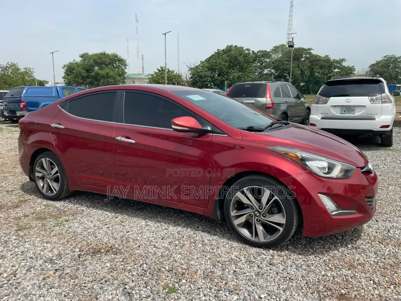 Hyundai Elantra 2016 Red