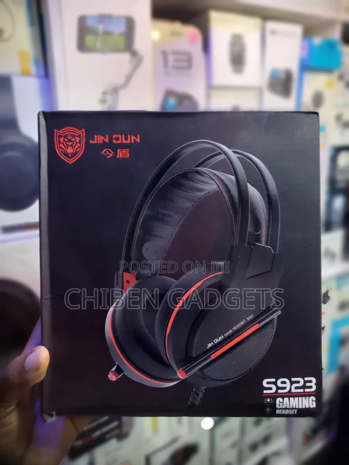Jindun S923 Wired Usb Gaming Headset for Pc and Play Stations