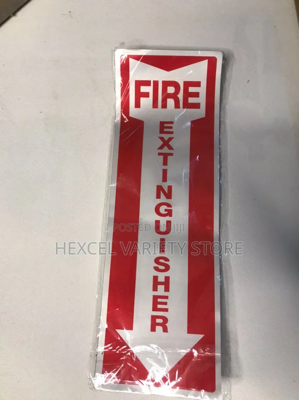 Fire Extinguisher Sign/ Safety Stickers - 12 Pieces