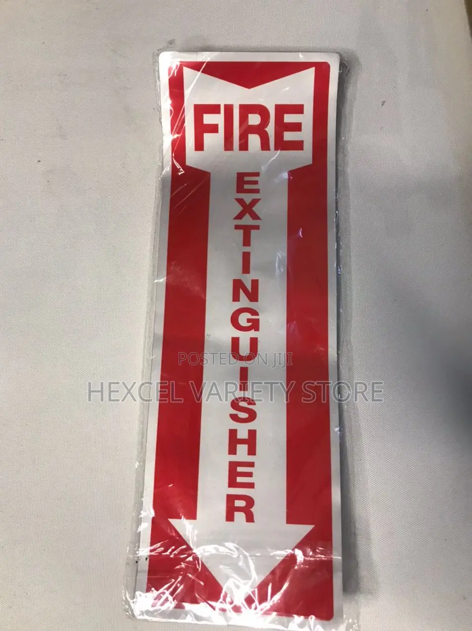 Fire Extinguisher Sign/ Safety Stickers - 12 Pieces