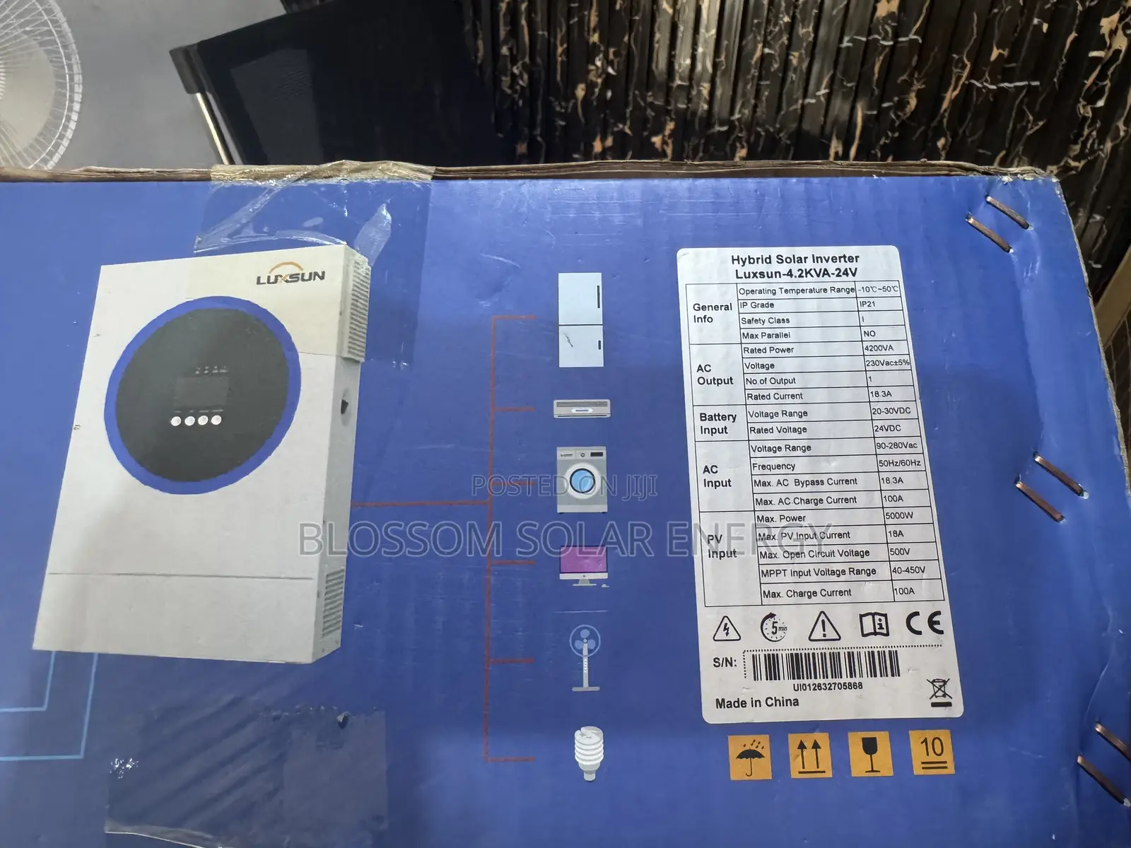 4.2kva 24v Luxsun Hybrid Inverter