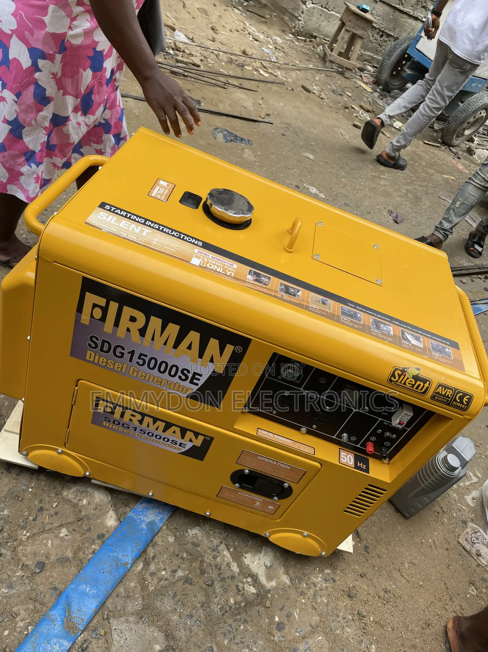 Firman Sdg15000se 12kva Silent Diesel Generator Durable and Reliable