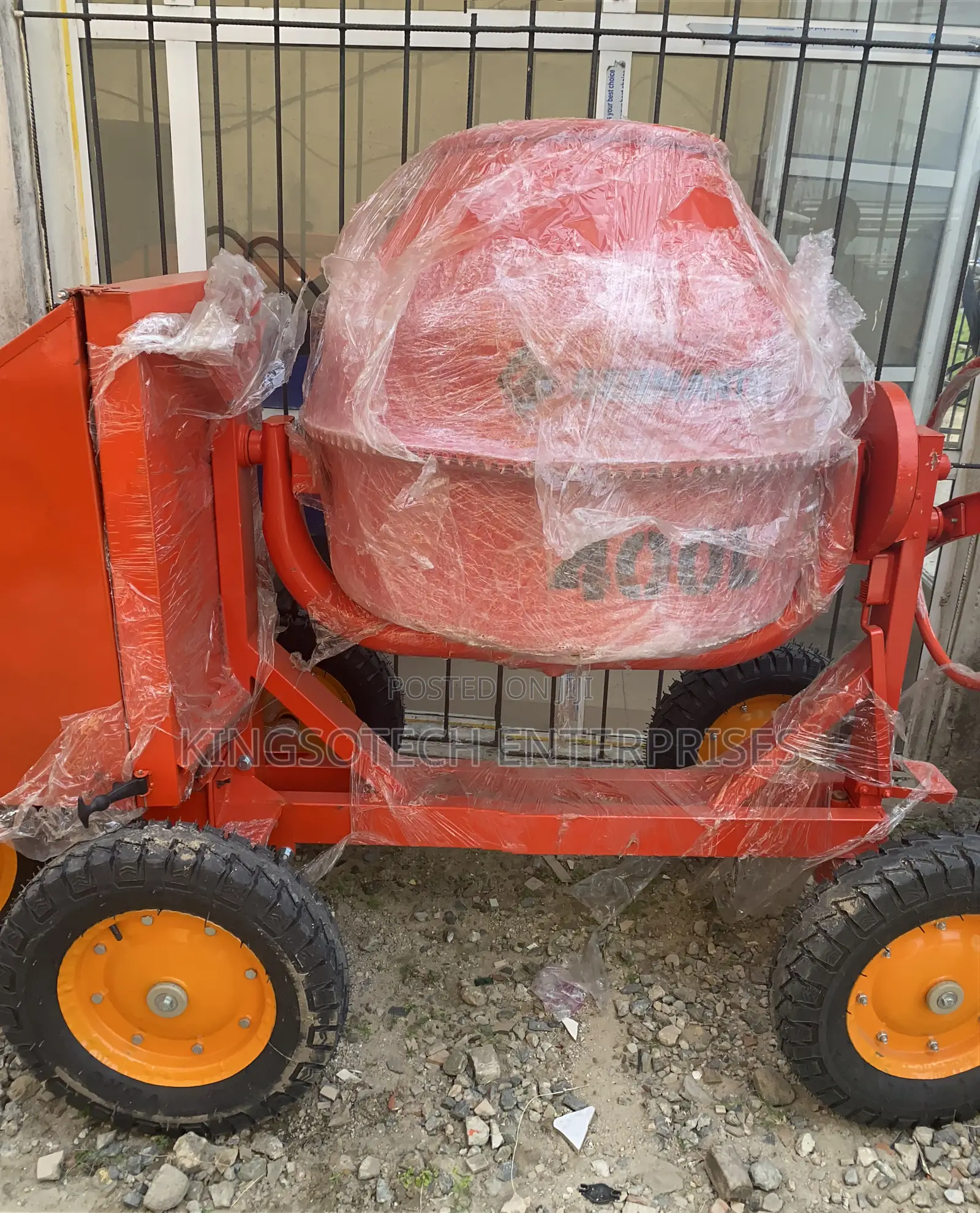 Portable Concrete Mixer