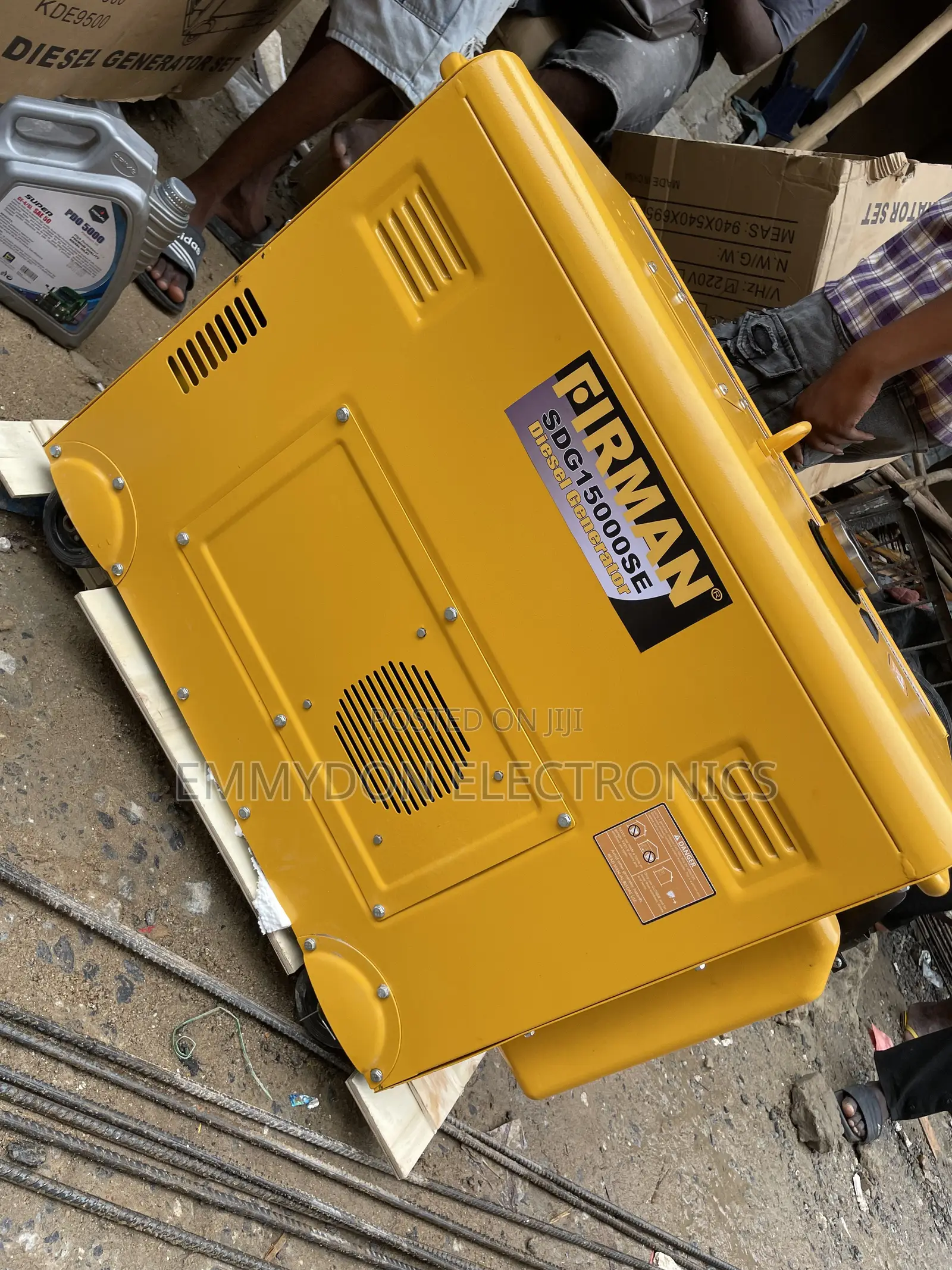 Firman Sdg15000se Diesel Generator With Modern Soundproof Design